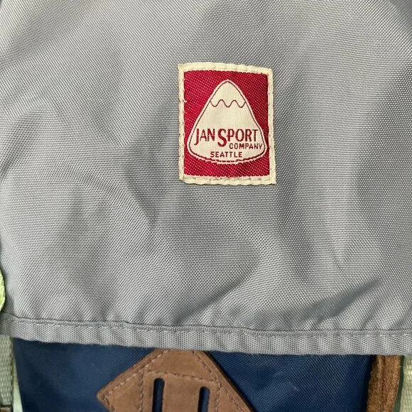 Jansport Skip Yowell Ballard Outdoor Day Backpack Logo Hiking Rugged Retro Nylon - Picture 3 of 16